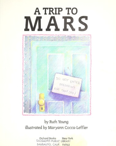 Book cover for A Trip to Mars