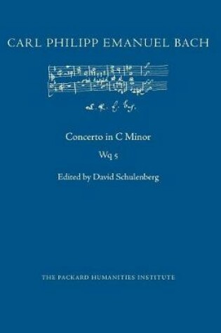 Cover of Concerto in C Minor, Wq 5
