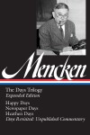 Book cover for H. L. Mencken: The Days Trilogy, Expanded Edition (LOA #257)