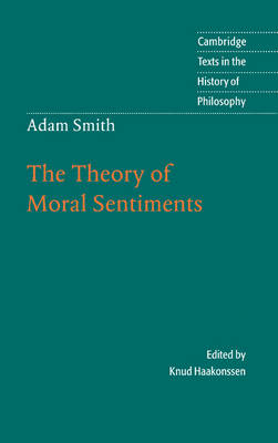 Book cover for Adam Smith: The Theory of Moral Sentiments