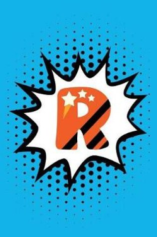 Cover of Superhero Comic Book 'r' Monogram Journal (Compact Edition)
