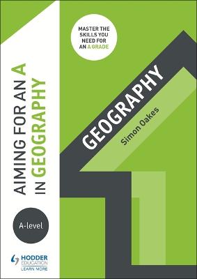 Book cover for Aiming for an A in A-level Geography