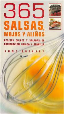 Book cover for 365 Salsas, Mojos y Alinos