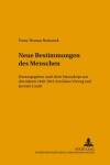 Book cover for Neue Bestimmung Des Menschen