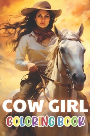 Cover of Cow Girl Coloring Book