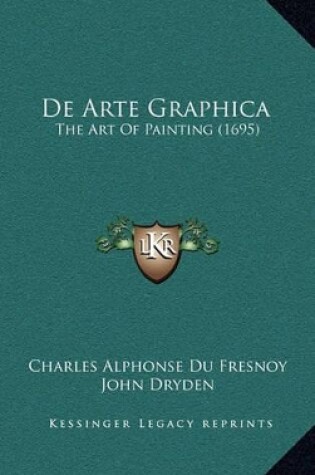 Cover of de Arte Graphica