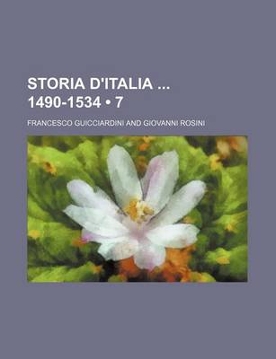 Book cover for Storia D'Italia 1490-1534 (7)