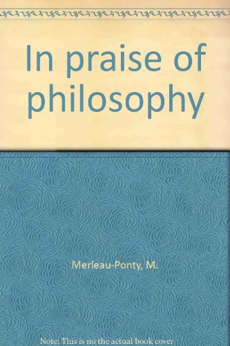 Cover of In Praise of Philosophy