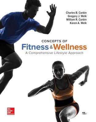 Book cover for Concepts of Fitness And Wellness: A Comprehensive Lifestyle Approach, Loose Leaf Edition