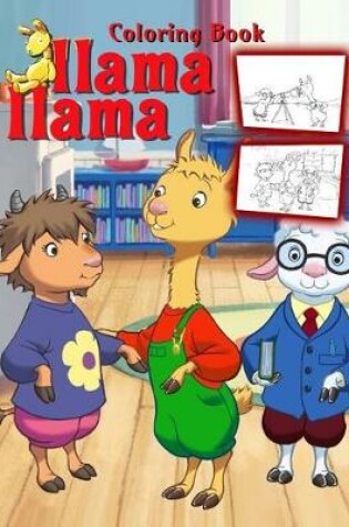 Cover of Llama Llama Coloring Book