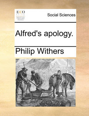 Book cover for Alfred's Apology.