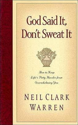 Book cover for God Said It, Don't Sweat It