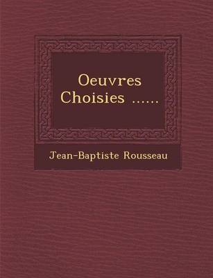 Book cover for Oeuvres Choisies ......