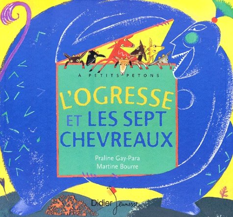 Book cover for L'ogresse et les sept chevreaux