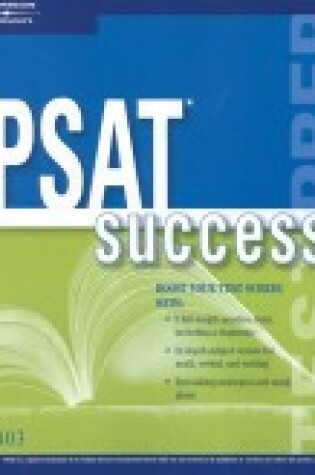 Cover of Psat Success 2003