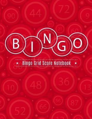 Book cover for Bingo Grid Score Notebook