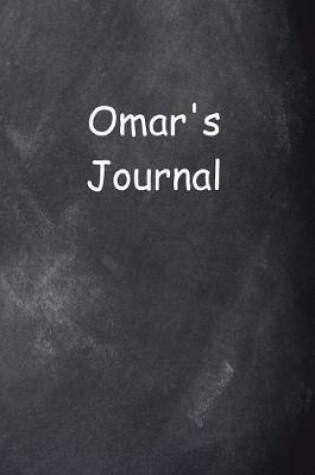 Cover of Omar Personalized Name Journal Custom Name Gift Idea Omar