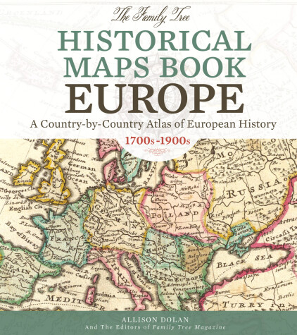 Book cover for The Family Tree Historical Maps Book - Europe