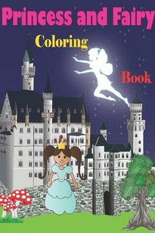 Cover of Princess and Fairy Coloring Book