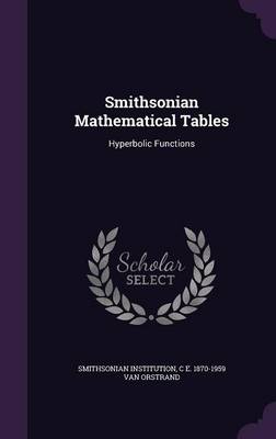 Book cover for Smithsonian Mathematical Tables