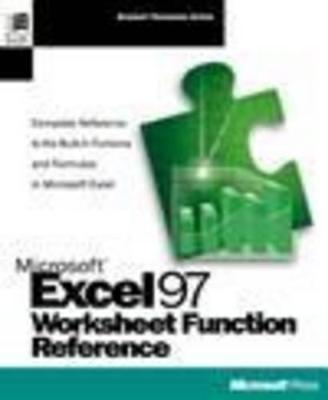 Book cover for Microsoft Excel Worksheet Function Reference