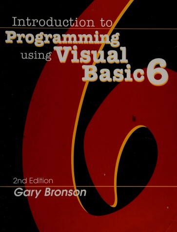 Book cover for Intro to Programming with Visual Basic 6