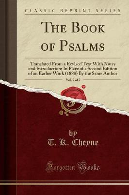 Book cover for The Book of Psalms, Vol. 2 of 2