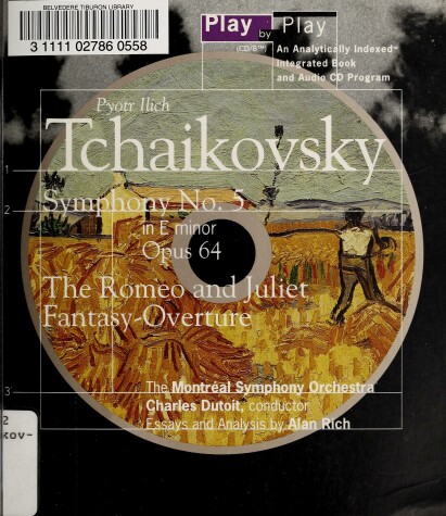 Book cover for Pyotr Ilich Tchaikovsky