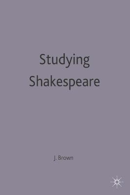 Book cover for Studying Shakespeare