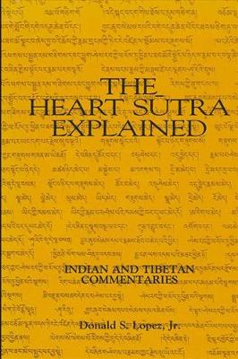 Book cover for The Heart Sutra Explained