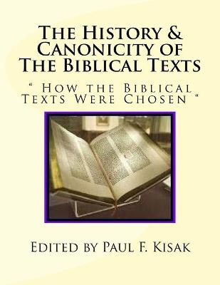 Book cover for The History & Canonicity of The Biblical Texts