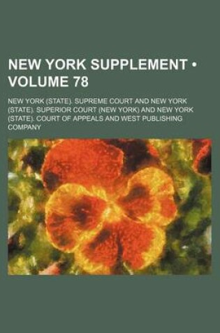 Cover of New York Supplement (Volume 78)