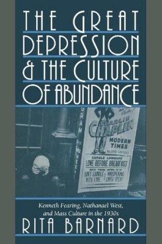 Cover of The Great Depression and the Culture of Abundance