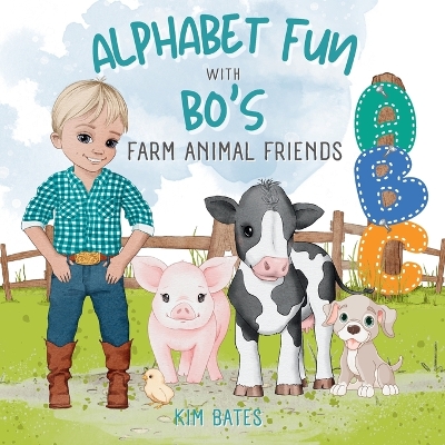 Book cover for Alphabet Fun with Bo's Farm Animal Friends