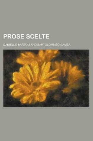 Cover of Prose Scelte