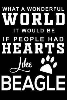 Book cover for What a wonderful World it would be if people had hearts like Beagle