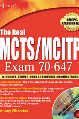 Cover of The Real MCTS/MCITP Exam 70-647 Prep Kit