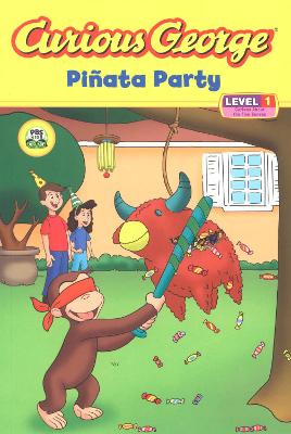 Book cover for Curious George Pinata Party (Cgtv Read-Aloud)