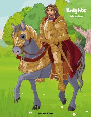 Book cover for Knights Coloring Book 1