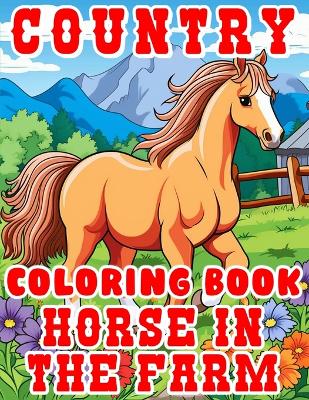 Book cover for Country Coloring Book