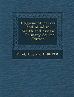 Book cover for Hygiene of Nerves and Mind in Health and Disease