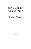 Book cover for Waugh in Abyssinia