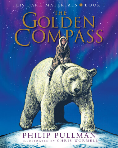Book cover for The Golden Compass Illustrated Edition