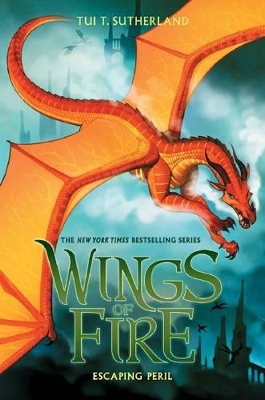 Book cover for Escaping Peril (Wings of Fire #8)