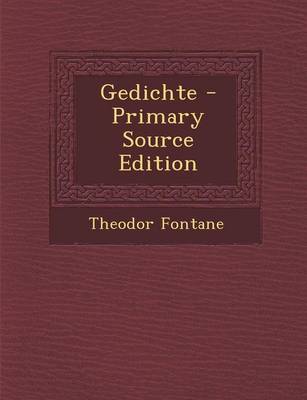 Book cover for Gedichte