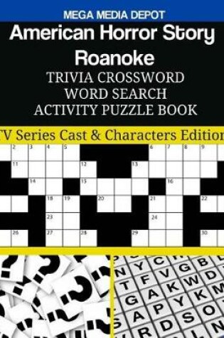 Cover of American Horror Story Roanoke Trivia Crossword Word Search Activity Puzzle Book