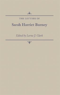 Book cover for The Letters of Sarah Harriet Burney