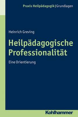 Book cover for Heilpadagogische Professionalitat