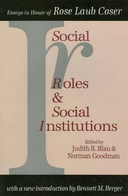 Book cover for Social Roles and Social Institutions