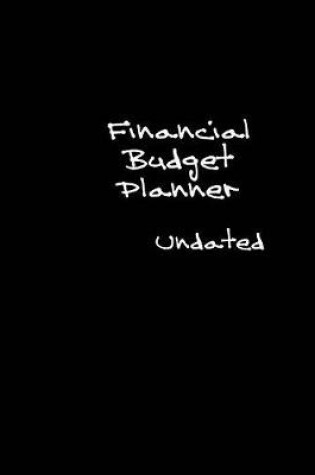 Cover of Financial Budget Planner Undated